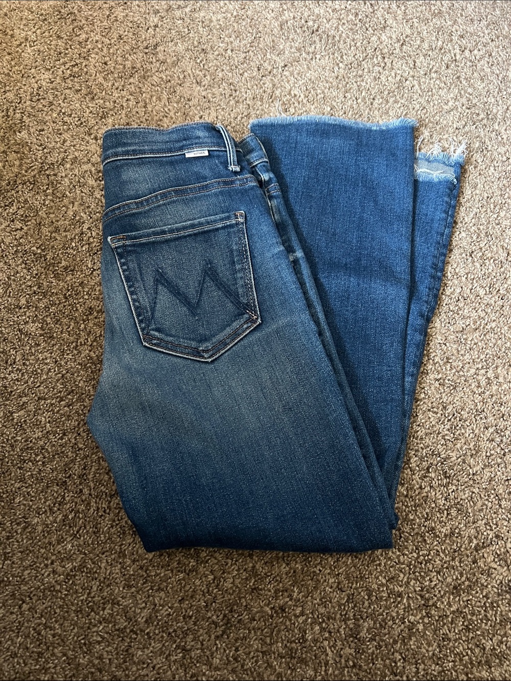 MOTHER The Insider Step Fray jeans